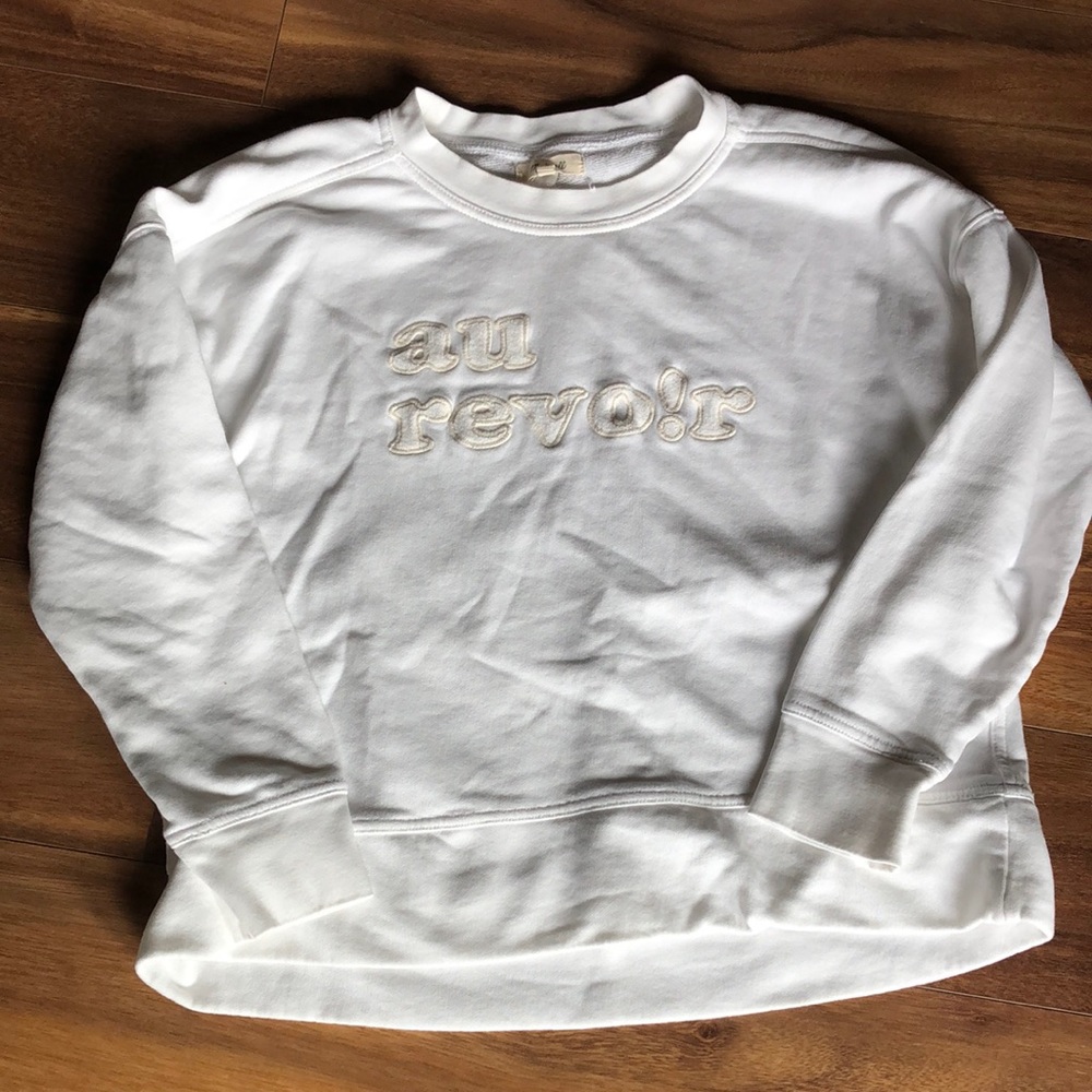 Madewell Au Revoir Crewneck Sweater - Picture 2 of 3